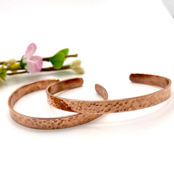 Manchette Femme en Cuivre, Bracelet Laiton, Jonc Bracelet en Cuivre à Personnaliser