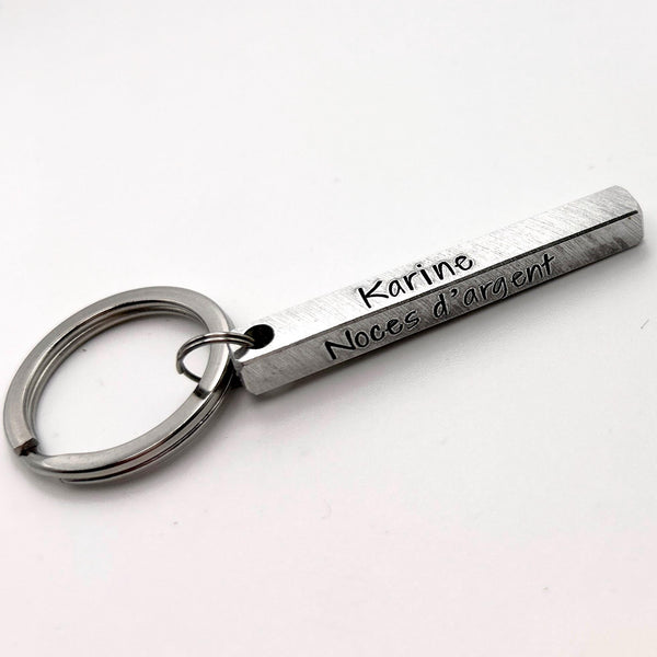 Porte Clé Couple - Cadeau Anniversaire Mariage - Idée Cadeau Noël