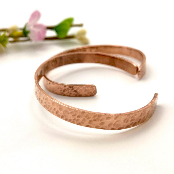 Jonc en Cuivre, Bracelet Cuivre, Jonc Personnalisée Cuivre, Cadeau Cuivre, Jonc Femme Cuivre