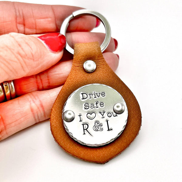 Porte Clé Soyez Prudent, Cadeau Fils Mari, Attention sur La Route