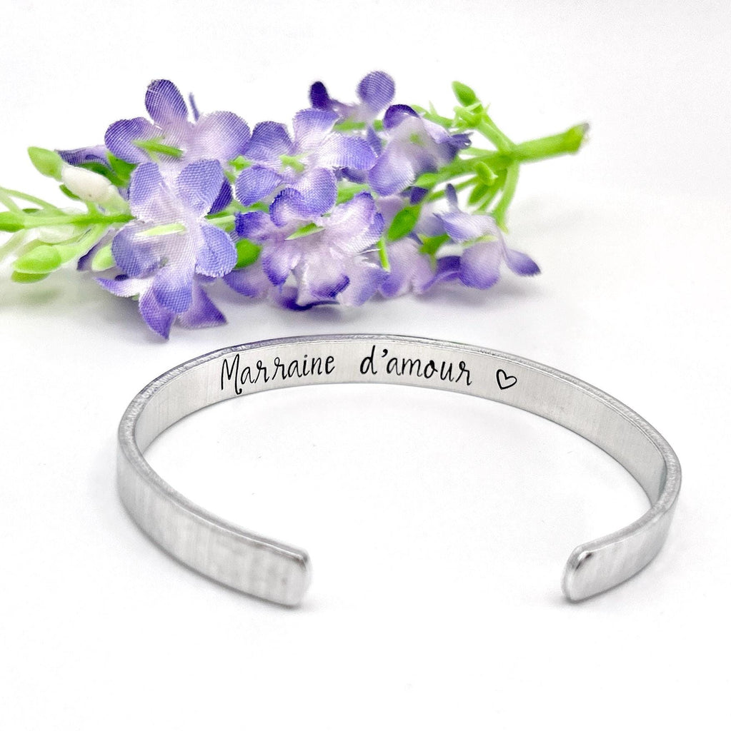 Cadeau pour une Marraine - Bracelet Marraine d'Amour - Cadeau pour une Baptême