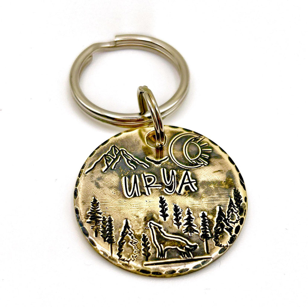Médaille Personnalisée pour Chien - Médaille Chien Personnalisée - Gravure Personnalisé - Laiton