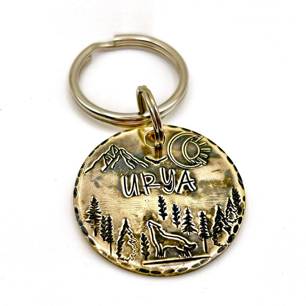Médaille Personnalisée pour Chien - Médaille Chien Personnalisée - Gravure Personnalisé - Laiton