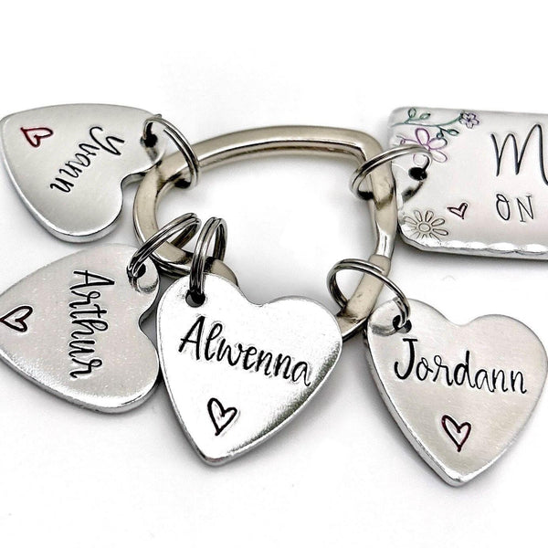Cadeau Mamie, Porte Clé Personnalisé Mamie, Porte Clef Mamie, Cadeau Fête des Grand-Mères