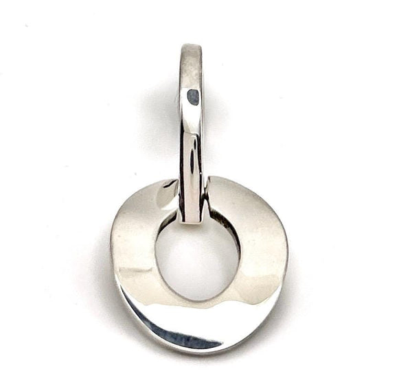 Pendentif en argent 925 | Intemporel et élégant | Bijou argent massif | Avec ou sans chaîne serpent