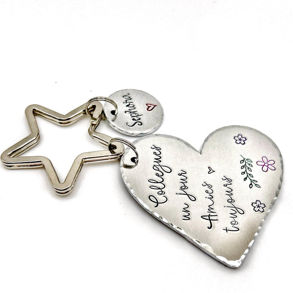 Cadeau Collègue, Porte Clé Collègue, Porte Clef Collègue, Idée Collègue