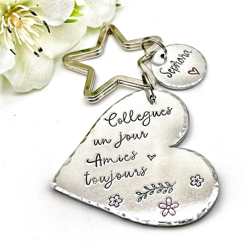 Cadeau Collègue, Porte Clé Collègue, Porte Clef Collègue, Idée Collègue