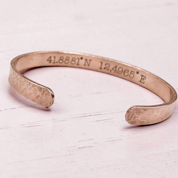 Bracelet en Cuivre, Bijoux en Cuivre, Cadeau Femme en Cuivre