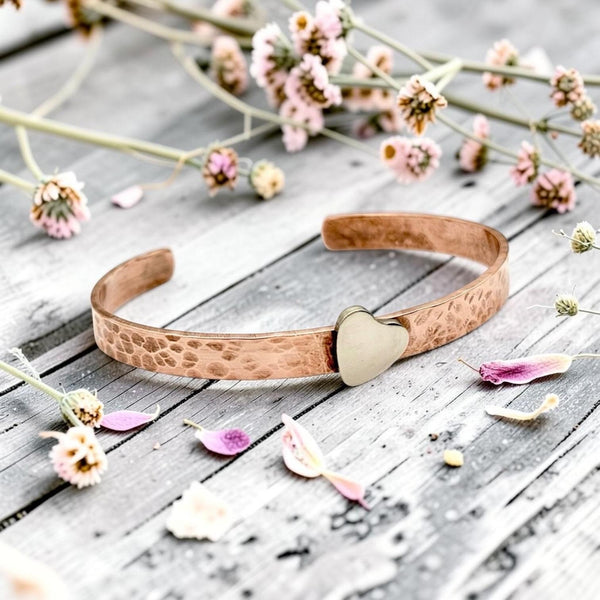 Bracelet en Cuivre, Bijoux en Cuivre, Cadeau Femme en Cuivre