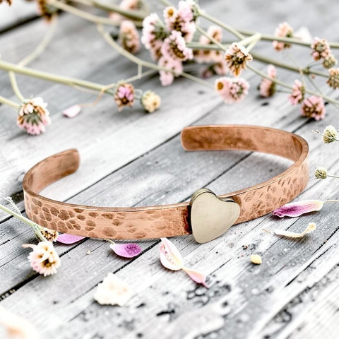 Bracelet en Cuivre, Bijoux en Cuivre, Cadeau Femme en Cuivre