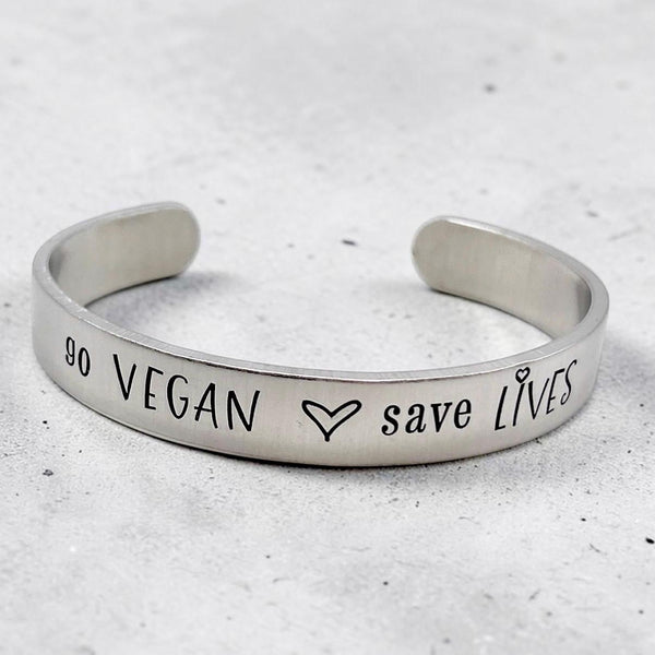 Bijou Végan, Cadeau Végan, Bracelet Vegan, Cadeau Soeur