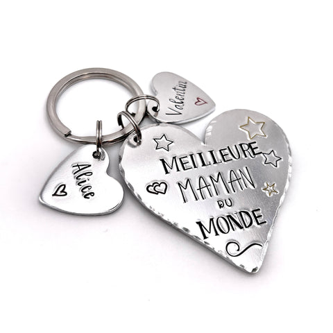Porte Clef Maman, Porte Clé Meilleure Maman du Monde
