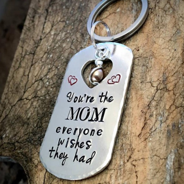 Best Mom Keychain, Mother's Day Keychain