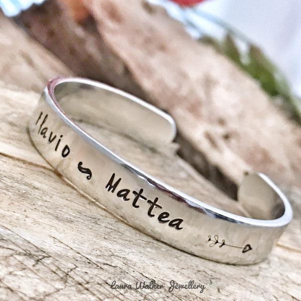 Bijoux Personnalisés, Bracelet Gravés Prénoms