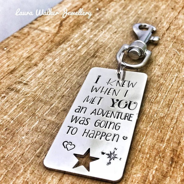 Adventure Keychain, New couple Keychain