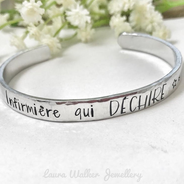 Bijoux Marraine, Bracelet 'Marraine qui Déchire' – Laura Walker