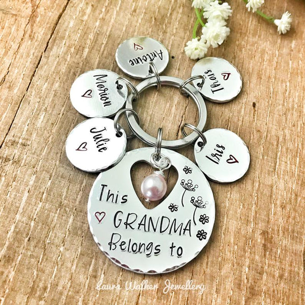 World's Best Grandma Keychain