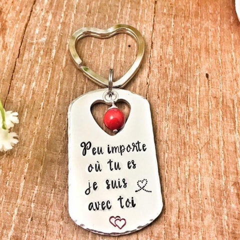 Porte Clé 'Peu Importe Tu Es'