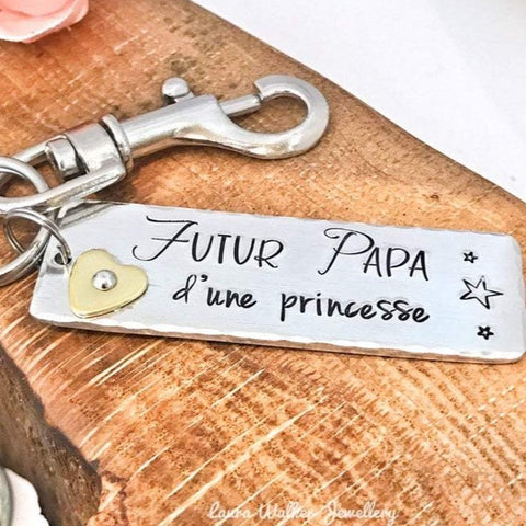 Porte Clé 'Futur Papa'