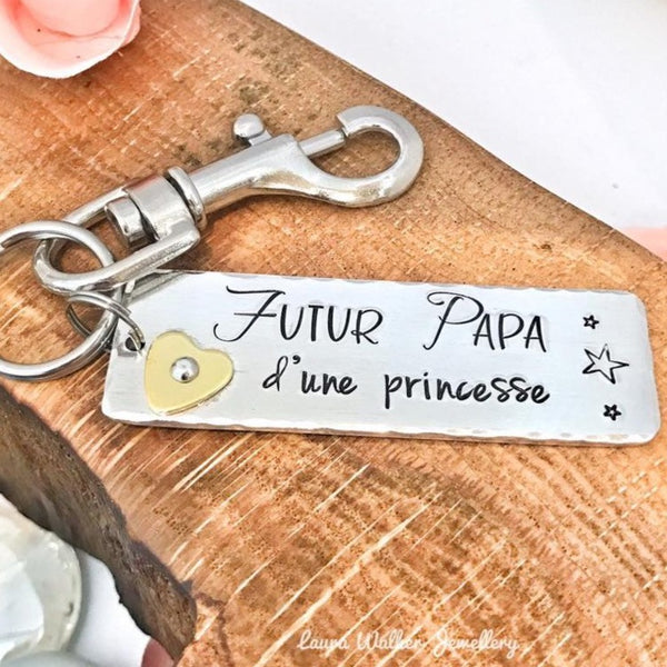 Porte Clé 'Futur Papa'