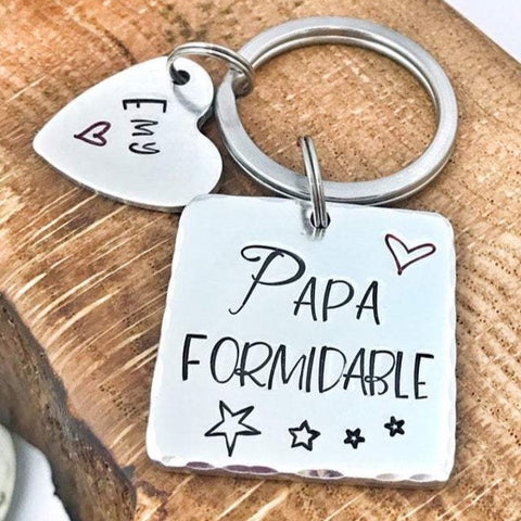 Porte Clé Papa Formidable