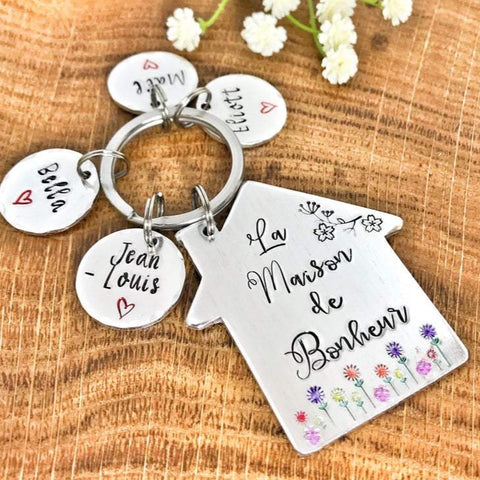 Porte Clé 'Notre Chez Nous'