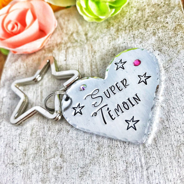 Porte Clé 'Super Témoin'