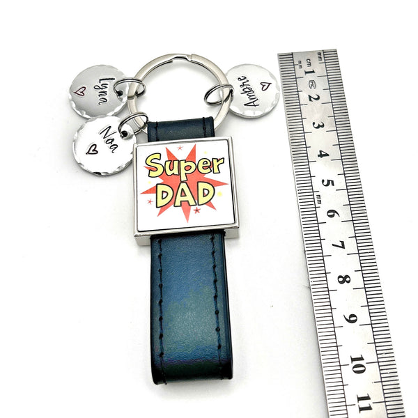 Super Dad Keychain