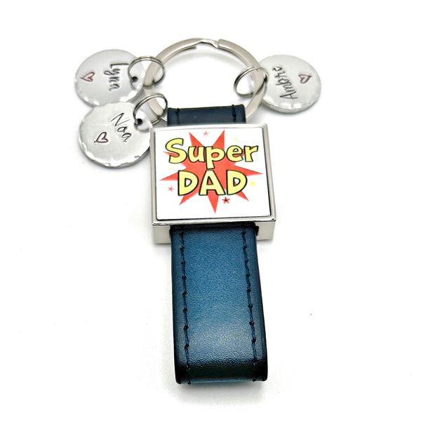 Super Dad Keychain