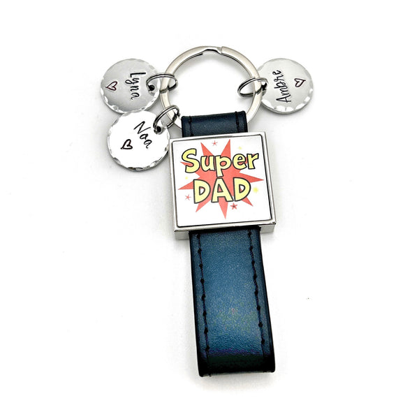 Super Dad Keychain